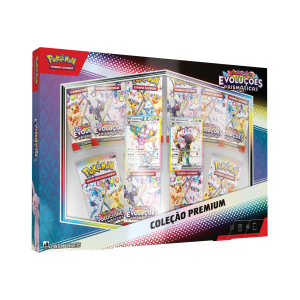 Box Premium Pokémon Evoluções Prismáticas – Espeon ex e Umbreon ex
