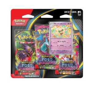 Blister Triplo Pokémon – Megaevolução 2: Fogo Fantasmagórico – Whimsicott (PT-BR)